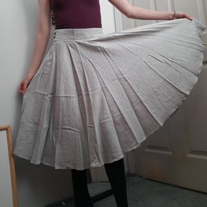 Midi circle skirt